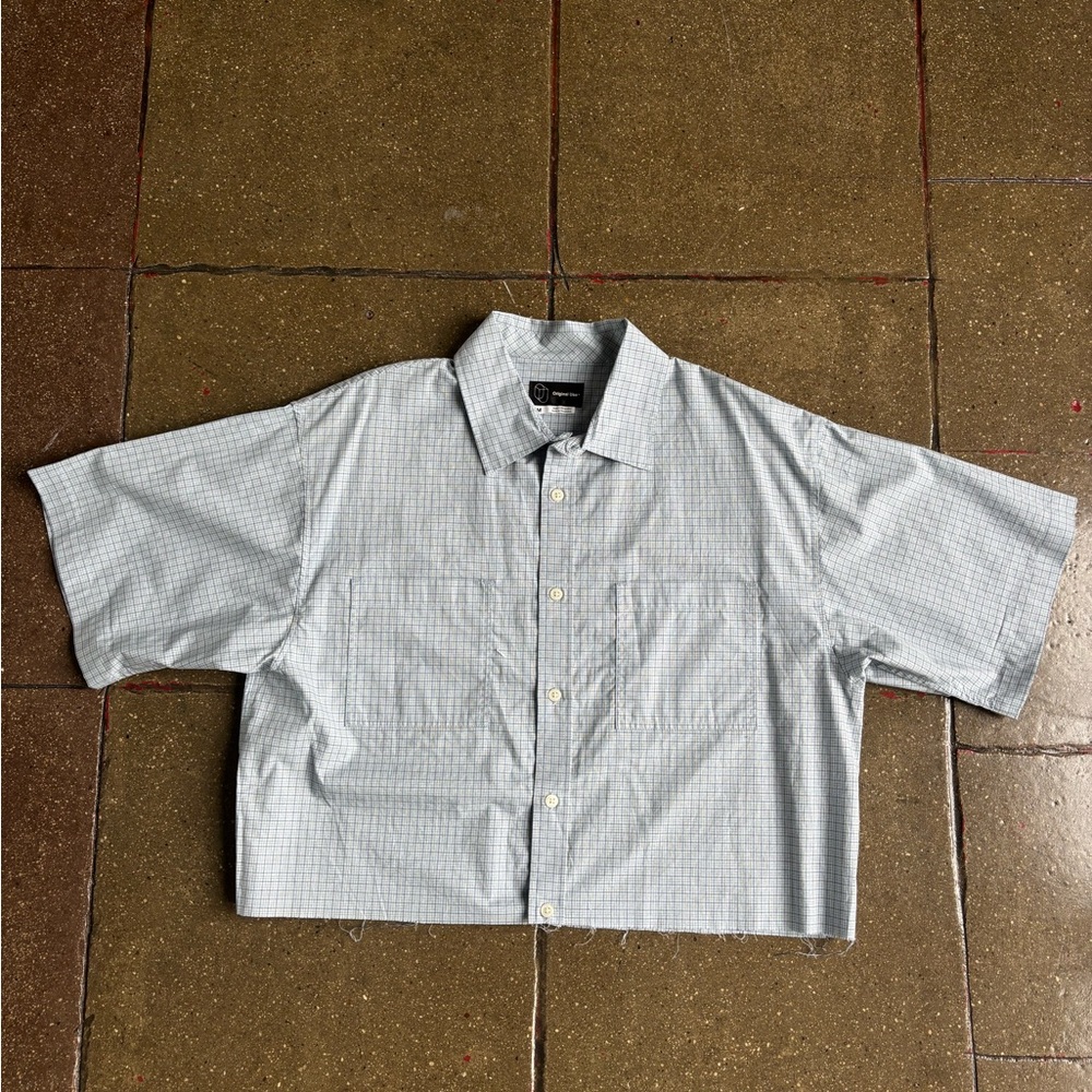 Original Use Blue Checkered Casual Shirt